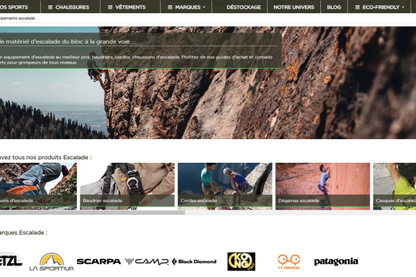 escalade alpinstore e-commerce agency